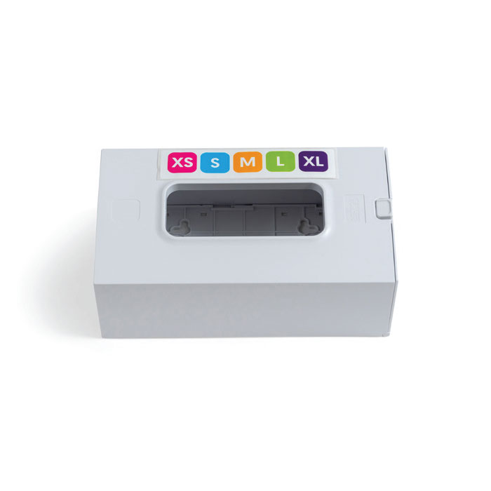 מתקן לכפפות לבן מתקן לכפפות -S-GBH-ABS – תמונה 1